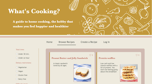 Screenshot of the UVM CS Fair home page